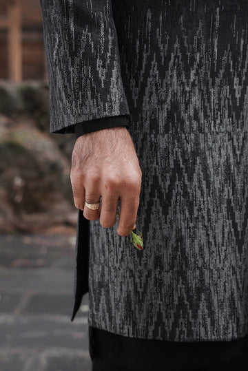 Black Sherwani